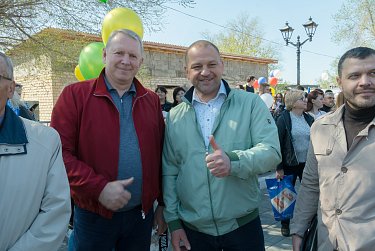 В областном центре отметили Первомай